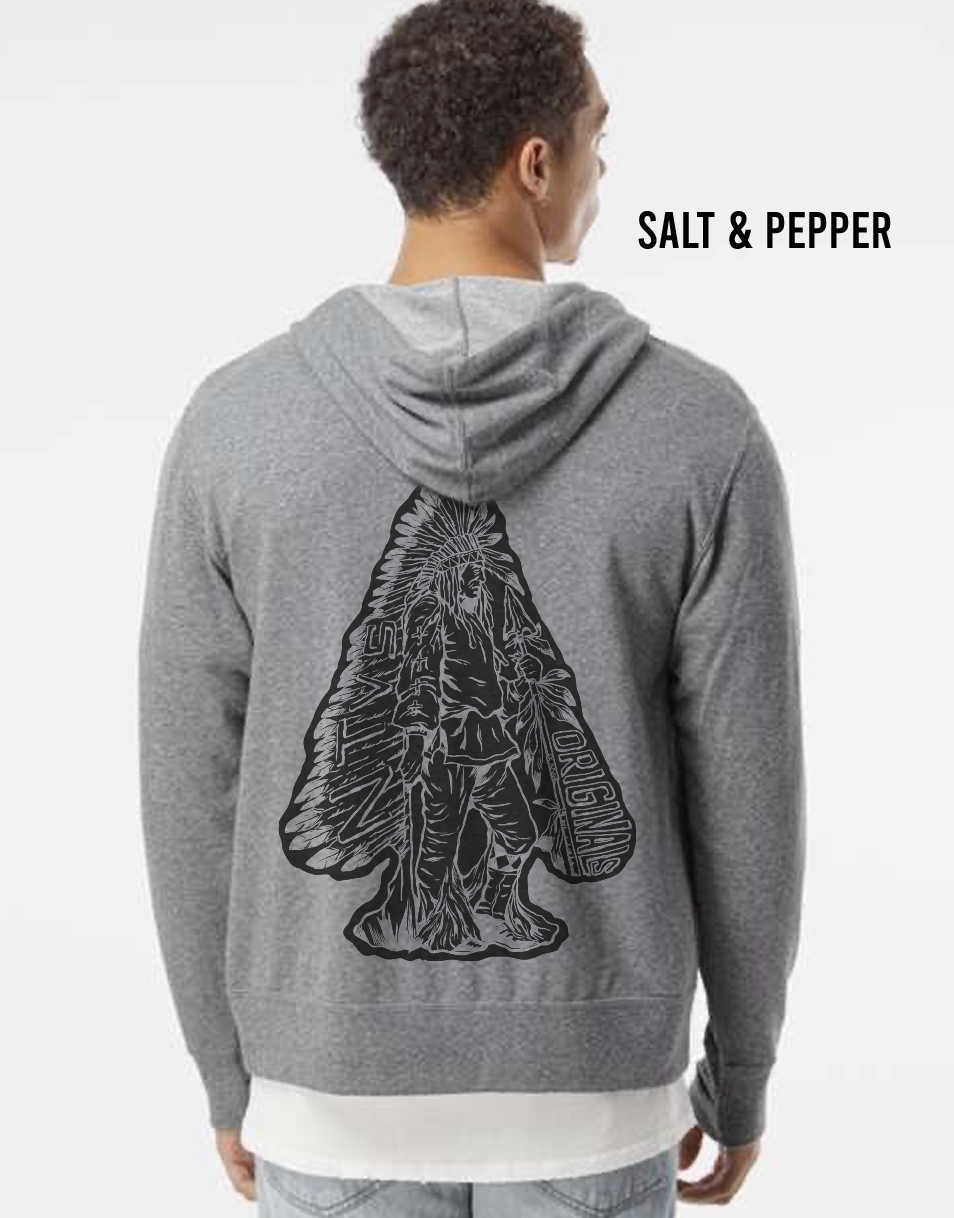 Arrowhead Vision - Unisex Zip Hoodie - Various Colors — The NTVS